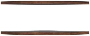 Homode Corner Shelf Wall Mount, Set of 2 Floating Corner Shelf Organizer for TV Accessories, Speaker, Cable Box, Game Console, Storage for Bathroom Kitchen Living Room Bedroom, Rustic Brown - Image 5
