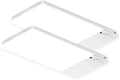 2 Pack Rechargeable Motion Sensor Ceiling Light, Cordless Closet Light by FULEN