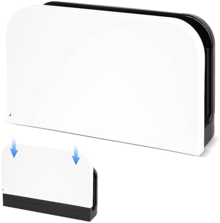 TIKOdirect Faceplate Cover for Nintendo Switch 2 Charging Dock, Hard PC Slim Shell Anti-Scratch [No Screwdriver Installation] Faceplate Protection Shell Case for Switch 2 Dock, White by TIKOdirect
