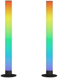 RGB Smart LED Desk Light Bars 2-Pack Music Sync Standing Light Bars for Gaming, Home Office & Ambient Lighting (App Control) - Image 5