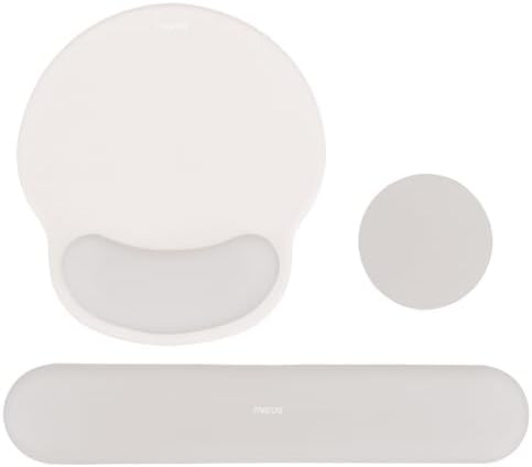 MOSISO Wrist Rest Support for Mouse Pad&Keyboard Set, Stone Gray by MOSISO