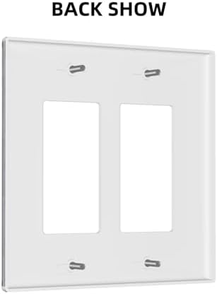 Decorative Outlet Covers Welcome to the Game Room Sign 2 Gang Light Switch Cover Plate Double Rocker Wall Plate Gfci Switch Plate Covers Plug Faceplate for Bedroom Decor - Image 4
