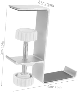 Under Desk Headset Holder Clamp Mount Hanger Hook for Headphones Cables More Easy Installation No Drilling Required Versatile Storage for Home Office - Image 2