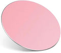 HONKID Metal Aluminum Mouse Pad, Thin Hard Mousepad 7.87 * 7.87 Round Pink by HONKID