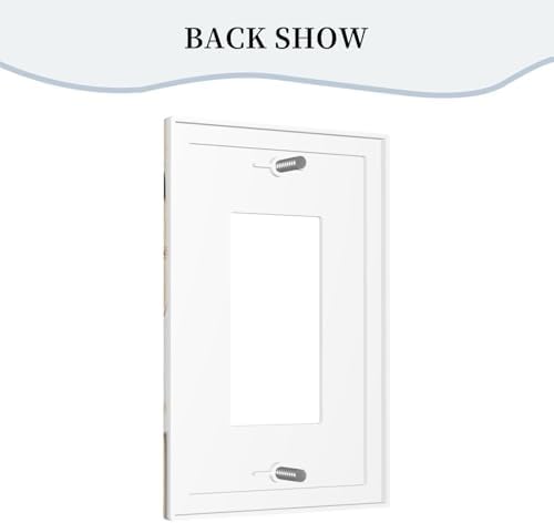 Decorative Outlet Covers Cartoon Fat Happy Chef Cook 1 Gang Rocker Light Switch Covers Single Gfci Wall Plate Electrical Receptacle Switchplate Plug Faceplate for Farmhouse Kitchen Decor - Image 4