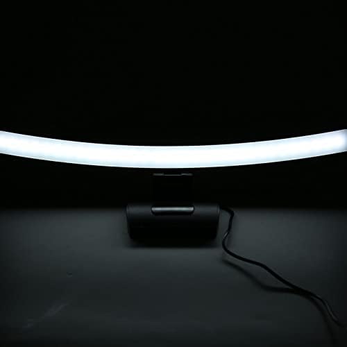 Computer Monitor Lamp, Asymmetric Optical Design Eye Protection LED Task Light Bar with Touch Dimming for Curved Monitors Office Study Gaming - Image 3