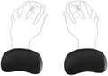 Ergonomic Wrist Rest Pad Memory Foam Mouse Pad Anti-Skid Mousepad Support Wrist Rest Mat Ergonomic Office Healthy for PC Computer Laptop Desktop (2pack) by SKYZONAL