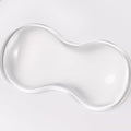 Clear Gel Wrist Rest for Mouse, White Mouse Wrist Rest | Relax Your Wrist,Comfort & Support for Typing and Gaming by Sumgsn