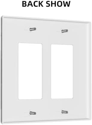 Decorative Outlet Covers Funny Bathroom Art with Are You Pooping Sign 2 Gang Light Switch Cover Plate Double Rocker Wall Plate Gfci Switch Plate Covers Plug Faceplate for Country Decor - Image 4