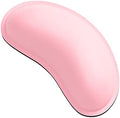 Dapesuom Mouse Wrist Rest, Ergonomic Memory Foam Mouse Wrist for Computer Desk Mats Support, PU Leather Hand Rest Pad Cushion for Gaming, Laptop, Men, Women, Pain Relief & Easy Typing, Pink by Unknown