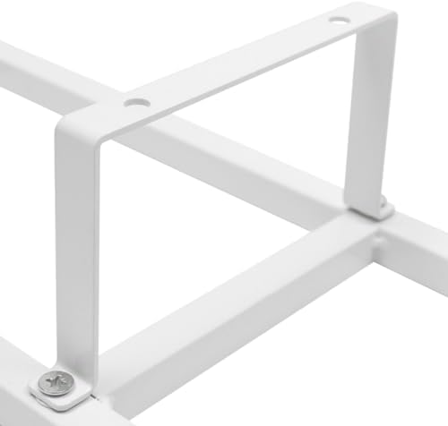 2 Pcs 34Inch CD DVD Storage Shelf Wall Mount Media Storage Rack,Video Game Organizer Shelf,White Floating Shelves for Home Bedroom Living Room Office - Image 4