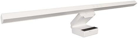 Computer Monitor Lamp, LED Screen Light Bar for Eye Caring, Stepless Dimmable, Touch Control, Office Monitor Light (White) by Cuifati