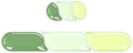 Gel Wrist Rest for Keyboard Mouse, Ergonomic Wrist Support Mouse Pad for Easy Typing Pain Relief, Comfortable Keyboard Wrist Pad, 2 PCS, Green Color Block by Lauspuck