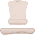 MOSISO Wrist Rest Support for Mouse Pad & Keyboard Set, Apricot by MOSISO