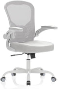 Synorla Office Chair|Ergonomic Desk Chairs 330LBS Capacity | Flip-up Armrests,Mesh Computer Chair,High Back,Comfy Work,Adjustable Lumbar Support by Synorla