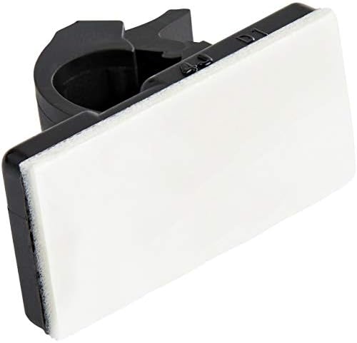 StarTech 100 Adhesive Cable Management Clips, Black, TAA, Sticky (CBMCC1) - Image 5