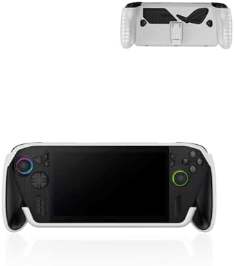 Case for ROG Ally X 7" Gaming Handheld, Thin Slim Lightweight&Stand&Scratch Proof Durable Protection Rubber TPU Cover (White). by Unknown