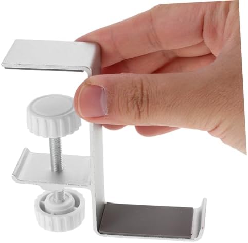 Under Desk Headset Holder Clamp Mount Hanger Hook for Headphones Cables More Easy Installation No Drilling Required Versatile Storage for Home Office - Image 4