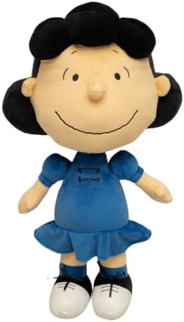 Peanuts Lucy Bedding Super Soft Plush Decorative Throw Cuddle Pillow, (Officially Licensed Product) By Franco Collectibles by Franco
