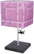 Minecraft Nether Portal Desk Lamp with Ender Dragon Pull | Nightstand Table Lamp with LED Mood Light for Bedroom, Desk, Living Room, Playroom | Home Decor Kids Room Essentials | Video Game Gifts by Toynk