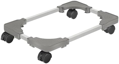 Liitrton Mobile CPU Stand Adjustable PC Stand Fits Most PC Towers, Grey by Liitrton