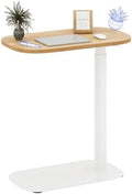 FLEXISPOT 24''Adjustable C Table Gas Spring Mobile Side End Table by Unknown
