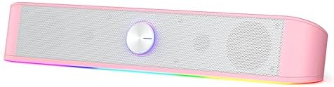 Redragon GS560 RGB Desktop Soundbar, Dynamic Lighting Bar with Audio Sync by REDRAGON