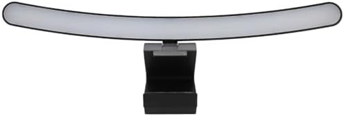 Cyrank Curved Monitor Light Bar, 3 Color Temperature LED Computer Desk Lamp Touch Control Monitor Lamp Type C Computer Light Clip on Keyboard Light by Cyrank