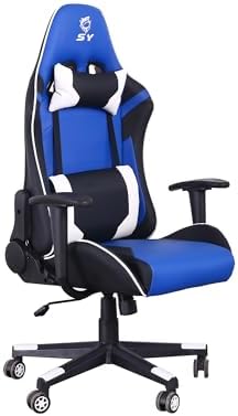 Gaming Chair,Video Game Chair with Massage Lumbar Support | Ergonomic Computer Chair Height Adjustable with Swivel Seat and Headrest by Shengyuechair