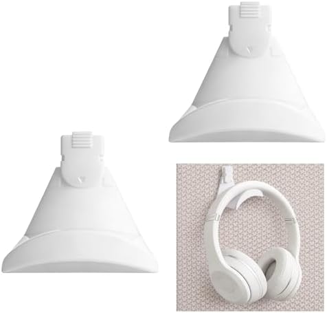 2 Pack Fabric Wall Headphone Holder | Cubicle Headphone Stand by Unknown