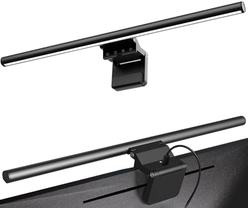Monitor Light Bar 19.7", No-Glare Asymmetric Desk Screen Lamp by VIEYKEA