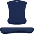 MOSISO Wrist Rest Support for Mouse Pad & Keyboard Set, Navy Blue by MOSISO
