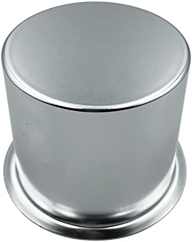 SEETOOOGAMES Jumbo Aluminum Drop-in Poker Table Cup Holder Insert (Pack of 2) (Silver) - Image 4