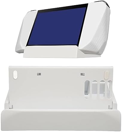 Stand Base Holder Multi Angle Adjustable Nonslip Foldable Stand for Rog Ally Steam Deck White 146x96x27mm - Image 5