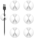 Shintop 6pcs Cord Holder, Self-Adhesive Cable Clips for Phone Chargers by Shintop