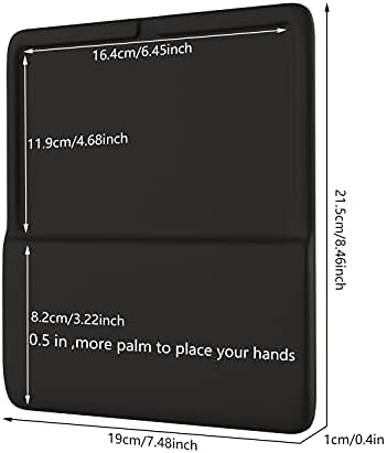 HONKID Wrist Rest for Magic Trackpad 2(MJ2R2LL/A, A1535), Black - Image 5