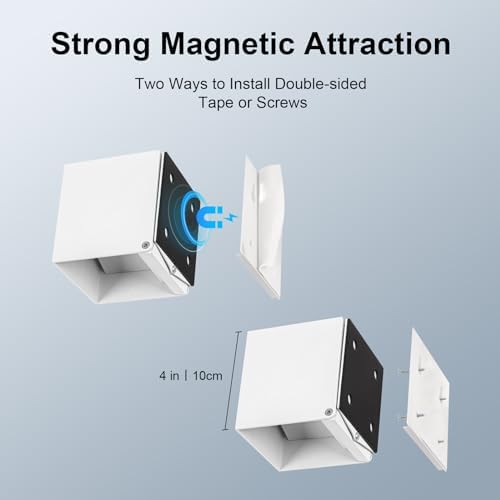 Battery Operated Wall Sconces, 12W Motion Sensor Light Indoor, 6000mAh Wall Lights Rechargeable, 3 Colors Adjustable, LED Wall Lamp for Living Room Bedroom Hallway Decor, White - Image 2
