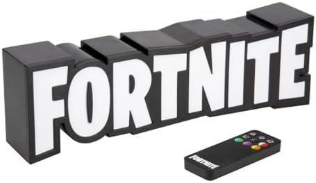 Paladone Fortnite RGB Colour-Changing Logo Light – Officially Licensed Gaming Lamp with Remote Control, Wall or Desk Display, USB Powered Décor for Gamers - Image 6