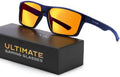 Titan Gaming Glasses, Blue Light Blocking, Night Driving Glasses for Men, Computer Protection, Gift for Gamers by livho