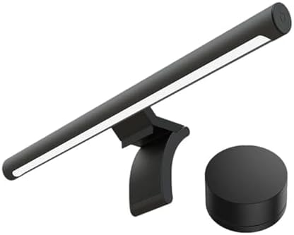 Xiaomi Mi Computer Monitor Light Bar - Easy Installation, Extra Computer Lighting w/o Taking Desktop Space, w/Wireless Remote Control Adjusting Lights Easily by Xiaomi