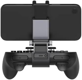 Gamepad Stand Mobile Gaming Clamp Bracket Controller Phone Mount Clip for 2/3 Controller Gaming Clip Foldable Phone Holder for - Image 4