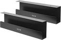 VIVO Under Desk 17 inch Cable Management Trays, Power Strip Holders, Cord Organizers, Wire Tamers for Office and Home, Black, 2 Pack, DESK-AC06-2C by Unknown