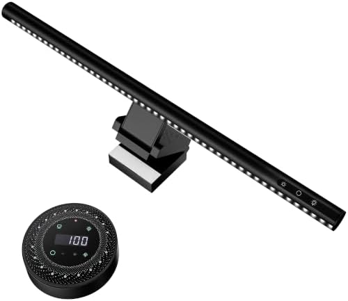 ARES WING Monitor Light Bar with Remote & Sedentary Alert, USB Desk Lamp by ARESWING