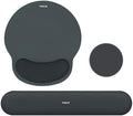 MOSISO Wrist Rest Support for Mouse Pad&Keyboard Set, Slate Gray by MOSISO