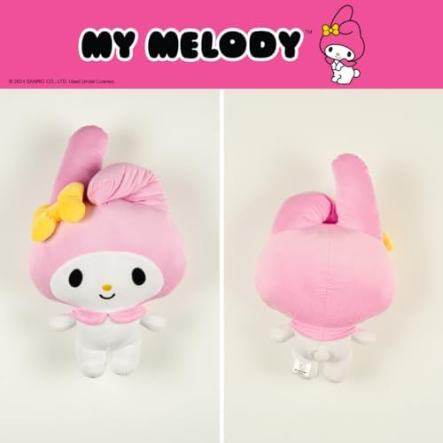 My Melody Sanrio Bedding Super Soft Plush Decorative Throw Cuddle Pillow, (Officially Licensed Product) By Franco Collectibles - Image 5
