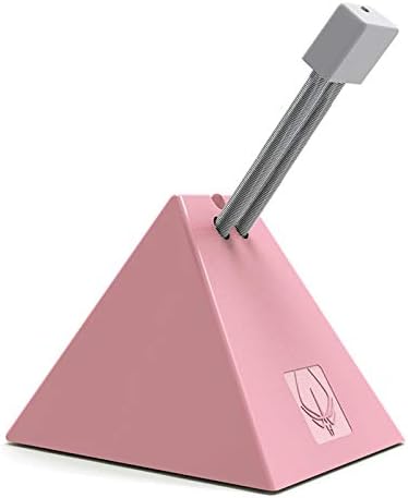 HOTLINEGAMES Mouse Bungee Mouse Cord Clip Cord Management System Fixer Holder for Esports FPS Game (3.0 Pink) by HOTLINEGAMES