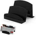 BRAINWAVZ Dual Desktop Keyboard Stand & Holder, Organize Your Desk, Reduce Clutter, Suitable for All Size Keyboards (DK01) by Brainwavz