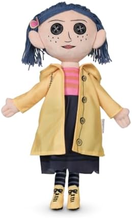 Franco Coraline Cuddle Pillow Plush, Kids Bedding Super Soft Plush Pillow, (Officially Licensed Product) Collectibles by Franco