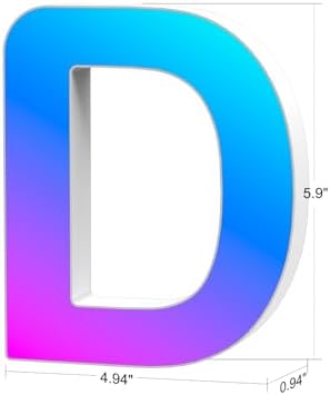 Light Up Letters Marquee Letter LED Lights Music Sync RGB Color Changing - Image 4
