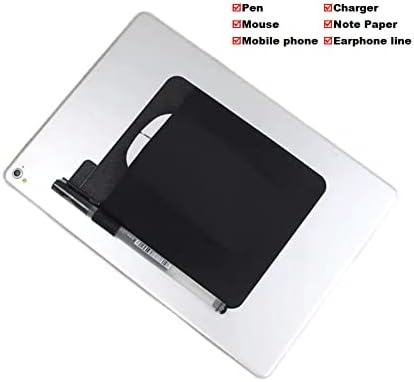 RIVEENY Pocket Pouch for Laptop with Reusable Adhesive,Pouch Holder for Computer Accessories,Self-Adhesive Mouse Headset Storage Bag for Portable External USB Cable,Apple Magic Mouse - Image 6
